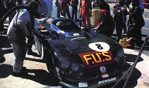 Desire Wilson in sportscars Silverstone in 1980